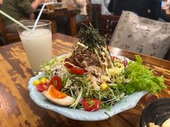 金枪鱼沙拉-百步拉面