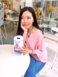 点击看大图 剪之前的长发-QZHAIR SALON