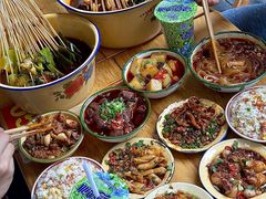 -拈签一笑黄牛肉辣卤串串