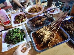 芝麻油塔菜-老兰家传统烧烤炒菜泡馍(小南门店)