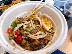 茄子肉丁小公鸡双拼拌面-文三里屯面馆(三里屯店)