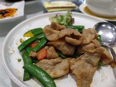 碧绿炒黑豚肉-帝皇楼