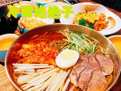 -明洞阿姨·韩式酱蟹烤肉·创意料理(三元桥店)