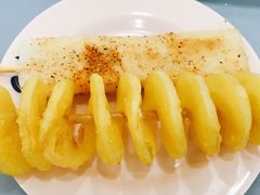 炸土豆串-紫金港餐饮中心-风味餐厅(浙江大学紫金港校区店)