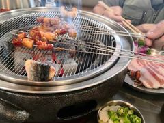 -围炉肉舍•炭烤活鳗•丹东海鲜烤肉(步行街店)
