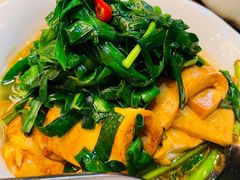 韭菜焖豆腐-翠清酒家(万丰路店)