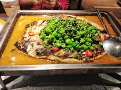 -探鱼·鲜青椒爽麻烤鱼(北京路天河城店)