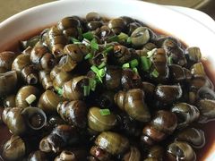 酱爆螺丝-临水阁农家乐饭店