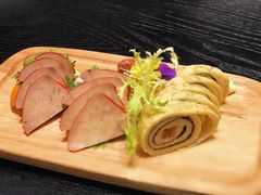 清酒鹅肝配鳗鱼卷-柒园·三十年创意杭帮菜(龙湖滨江天街店)