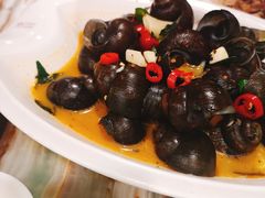 紫苏辣椒烧田螺-椿记烧鹅(叠彩店)