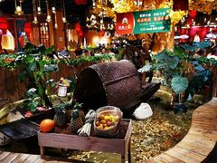 -老滇山寨•云南特色菜•地方菜•民族风情歌舞表演(金碧店)