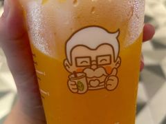 橘橙柚爆有汁果茶兑换券-肯德基(中州一店)