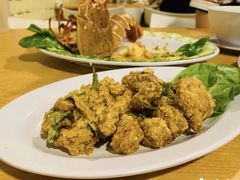 蛋黄墨鱼-ZF Seafood Restaurant 卓峰海鲜餐