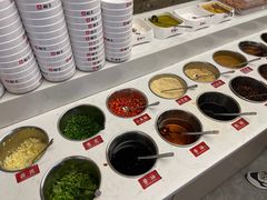 自助调料区-椒王火锅(厚街万达店)