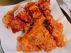 甜辣酱拼盘炸鸡-Meet Sun韩式大排档(五一广场7MALL店)
