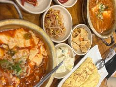 海鲜豆腐锅-金北顺大锅家(신사본점)