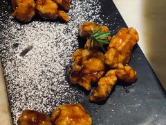 雪花糖醋里脊-绿茶餐厅(西单老佛爷店)