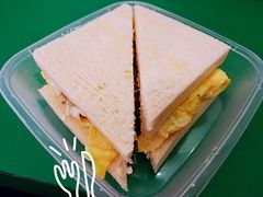 餐肉蛋三文治-孖记茶档·热腾茶餐(乐峰店)