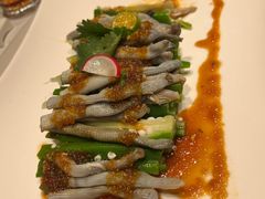 秋葵拌沙虫-黑明餐厅(白鹭洲店)