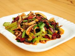 爆炒鱿鱼-巽寮印象美食部落餐厅·海鲜·地方特色菜(惠州体验店)