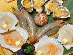 扇贝-乐焰活海鲜放题活罗氏虾活鳗和牛烧肉(海珠客村店)