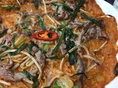 泡菜饼-神仙雪浓汤(明洞店)