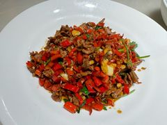 小炒黄牛肉-田园趣赶集湘潭菜(袁家岭店)