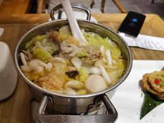 自制双鲜锅-枣子树·素食餐厅(普陀山店)