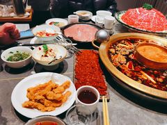 全牛油秘制红汤锅底-长嘉·河图火锅(长嘉汇江景旗舰店)