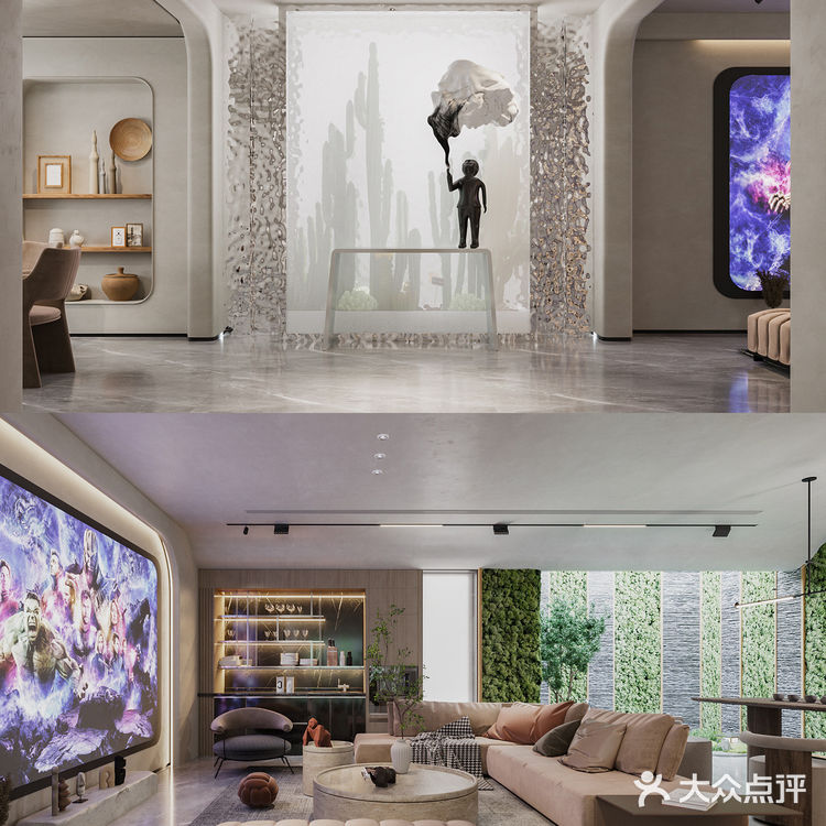 缪斯设计｜350㎡艺术奢宅，精致有品位的唯美情调