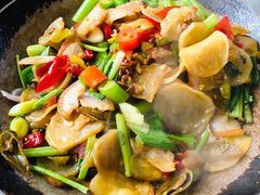 土豆腊肉-张关合渣(航空大道店)