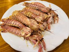 盐水虾爬-匠心二十五年·百姓海鲜烧烤家常菜(威至海港湾店)