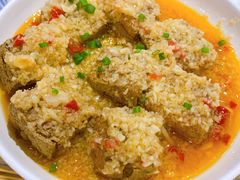 蒜酱香炸臭豆腐-烎记烧烤(蓝天花园店)
