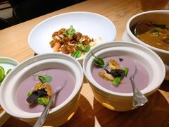 芋泥芦笋香煎五头鲍-宴南庭·闽味私房菜