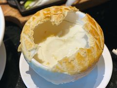酥皮焗羊奶-新兴·金羊座·粤菜点心(乐峰店)