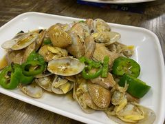 豉汁炒花甲-贞姨美食·老字号海鲜大排档