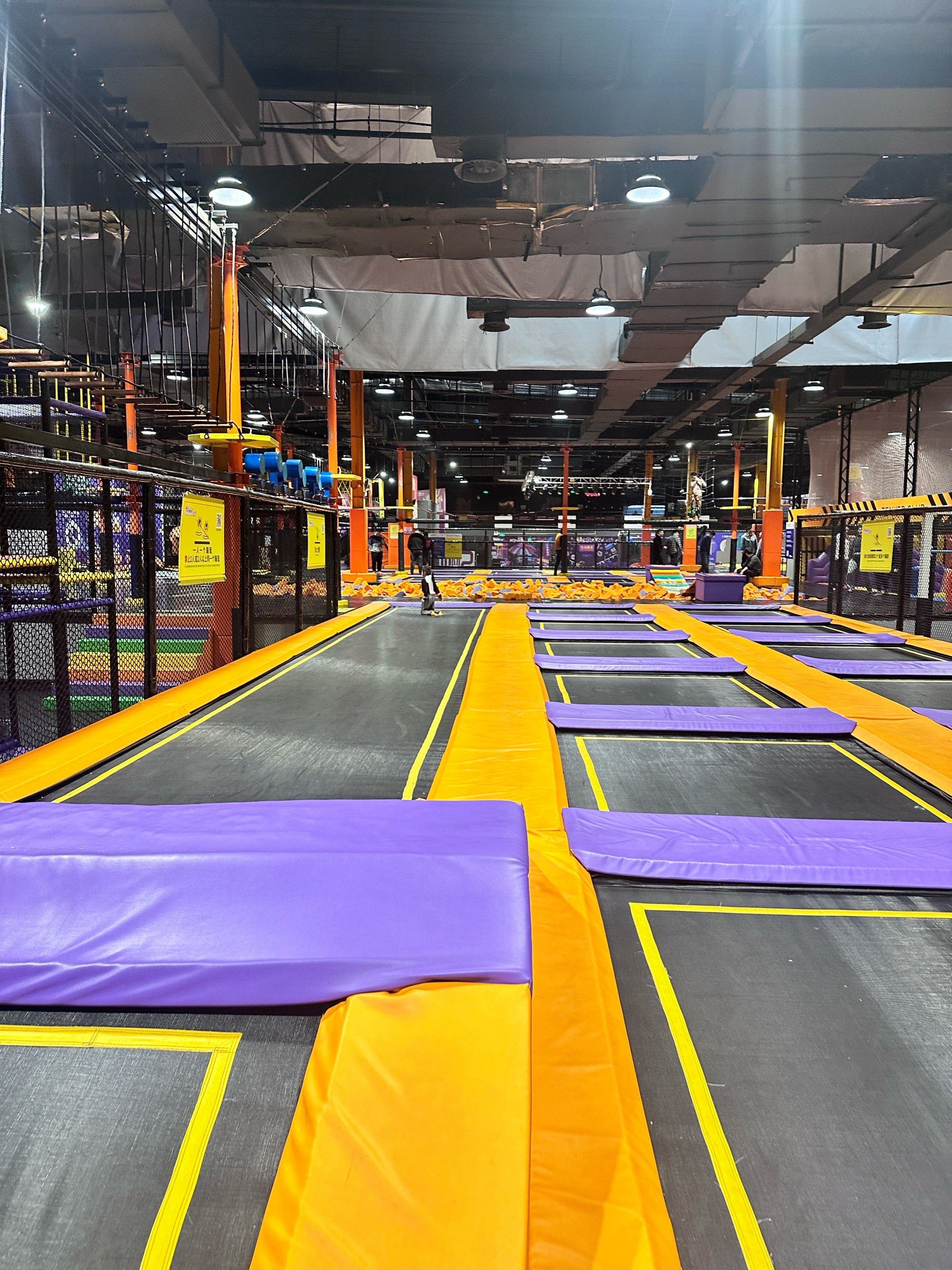 杭州最大的室内蹦床主题公园攻略来啦!