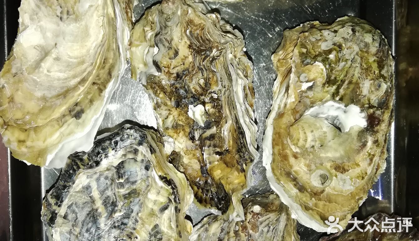 烤生蚝。烤扇贝。羊肉串。不说了