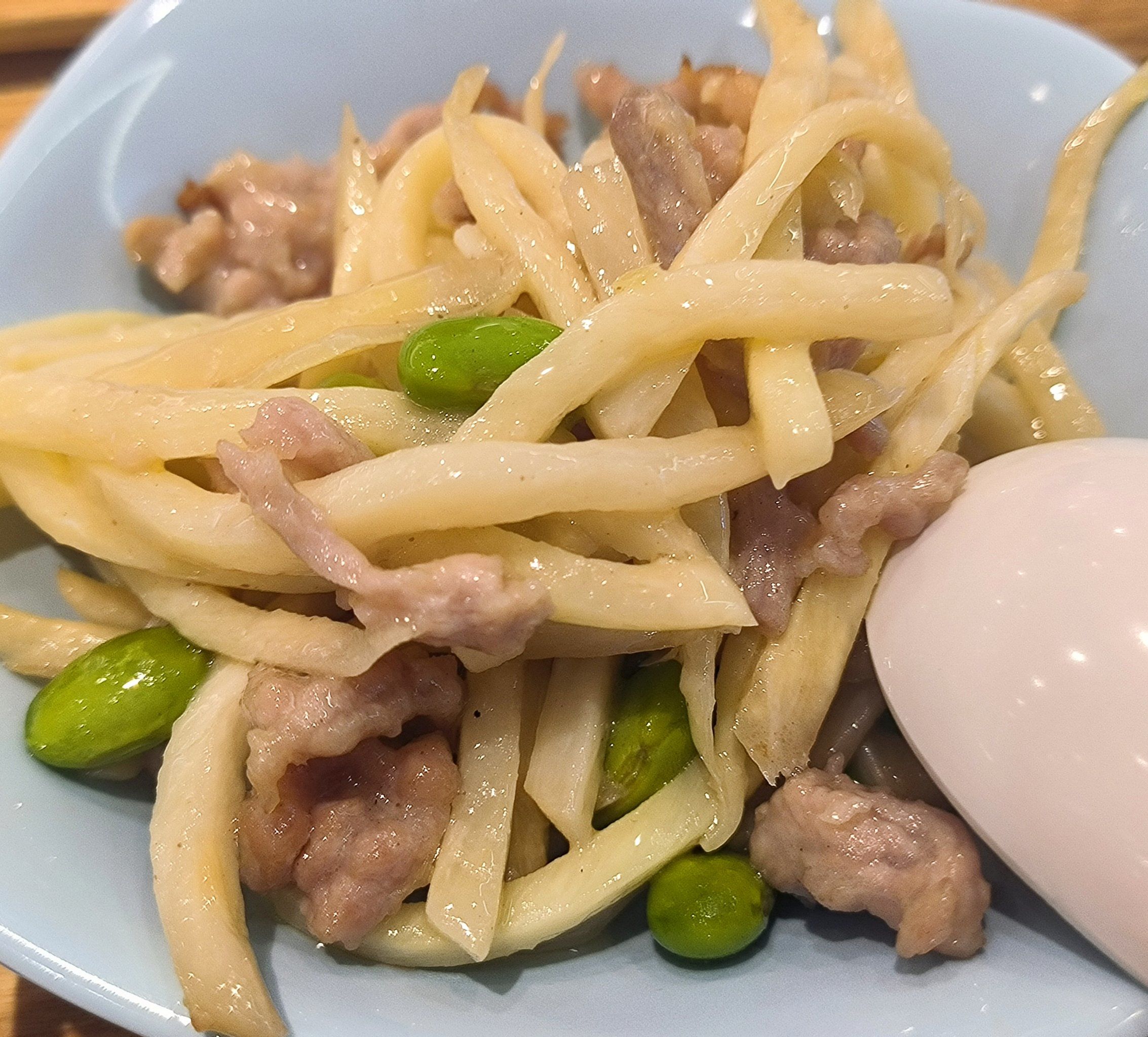 真是爱惨了乡村基的茭白肉丝