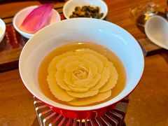 清汤牡丹豆腐-龙吟山房(青龙山庄店)