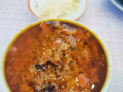 蟹黄面秃油黄-朱洪元苏式面馆(绿宝广场店)