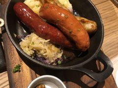 德国香肠拼盘-Goose Island Brewhouse鹅岛精酿啤酒酿造工坊餐厅