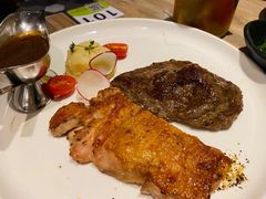 牛扒拼鸡扒-周沫西餐(漫广场店)