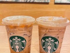 双杯星巴克黄油啤酒风味冰震浓缩-星巴克(南京江宁文鼎广场店)