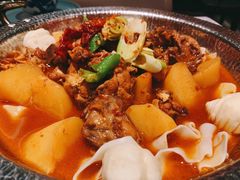 大盘鸡面皮-丝路金桃·新疆菜(徐汇店)