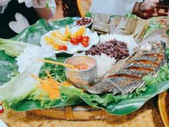 -沐毫傣泐云南菜孔雀宴•手抓饭傣味烧烤(曼听公园店)