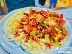 辣皮子拌面-西北朗益和穆斯林餐厅