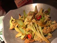 香锅有机花菜-绿茶餐厅(蓝色港湾店)
