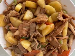 杂菜土豆片-华龙特色大骨鸡农家菜馆