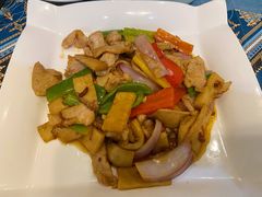 杏鲍菇松板肉-天禄堂西溪庄园